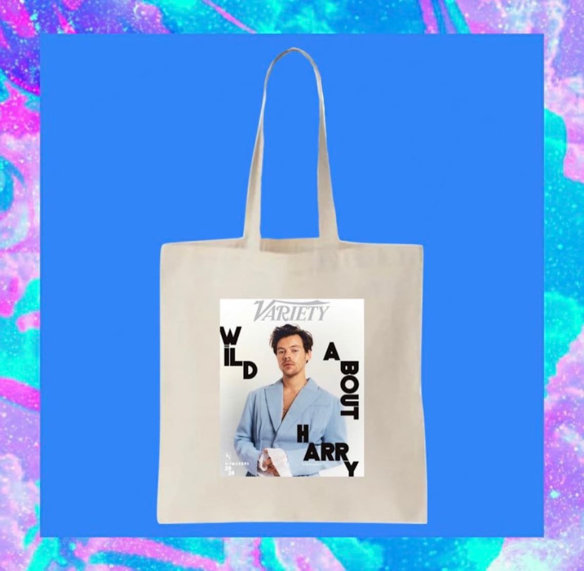 Handmade Harry Styles Variety Tote Bag Etsy
