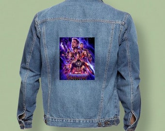 marvel jean jacket