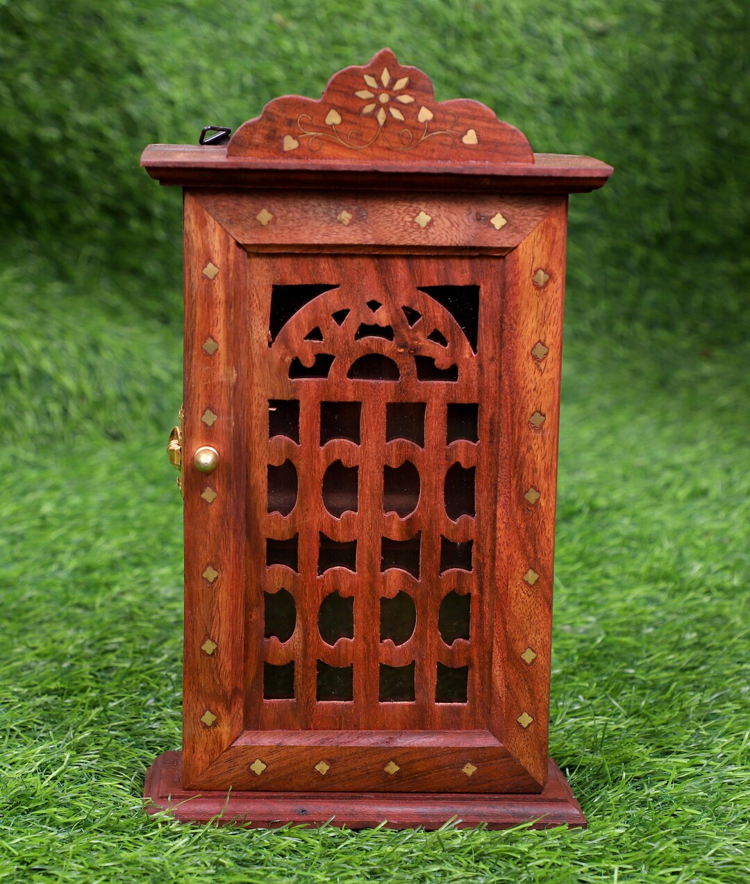 Wooden Key Holder for Wall Handmade Wooden Key Hanger for Etsy