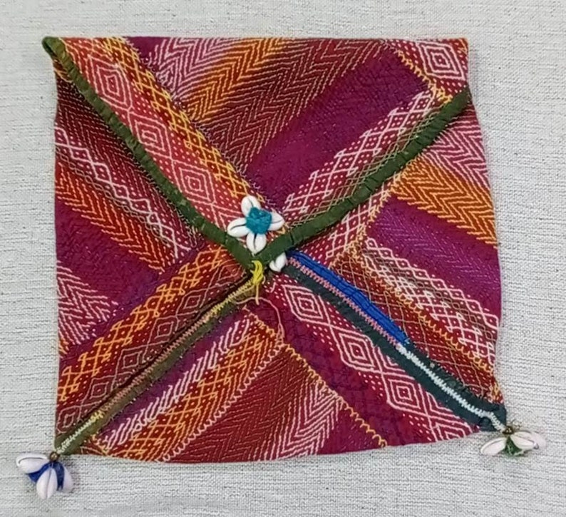 handmade vintage bag Authentic Banjara Dowry bag 59 cms x 40 cms Christmas Gift Indian gypsy bag Banjara embroidery Size