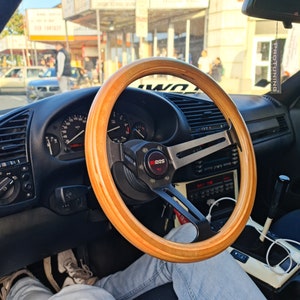 Houten stuurwiel, Aangepaste stuurinrichting, Vintage stuurwiel, BMW stuurwiel, JDM stuurwiel, VW stuurwiel, Miata stuurwiel