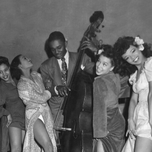 1940s African American Dancers With Musician Photo Reprint - Etsy