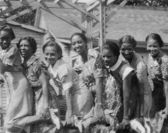 Chorus Girls 1920. Vintage Photo Reproduction Print. Black & - Etsy