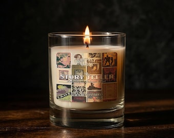 Candela Harlem Renaissance Storyteller – Gelsomino, Tabacco, Inchiostro di Cuoio