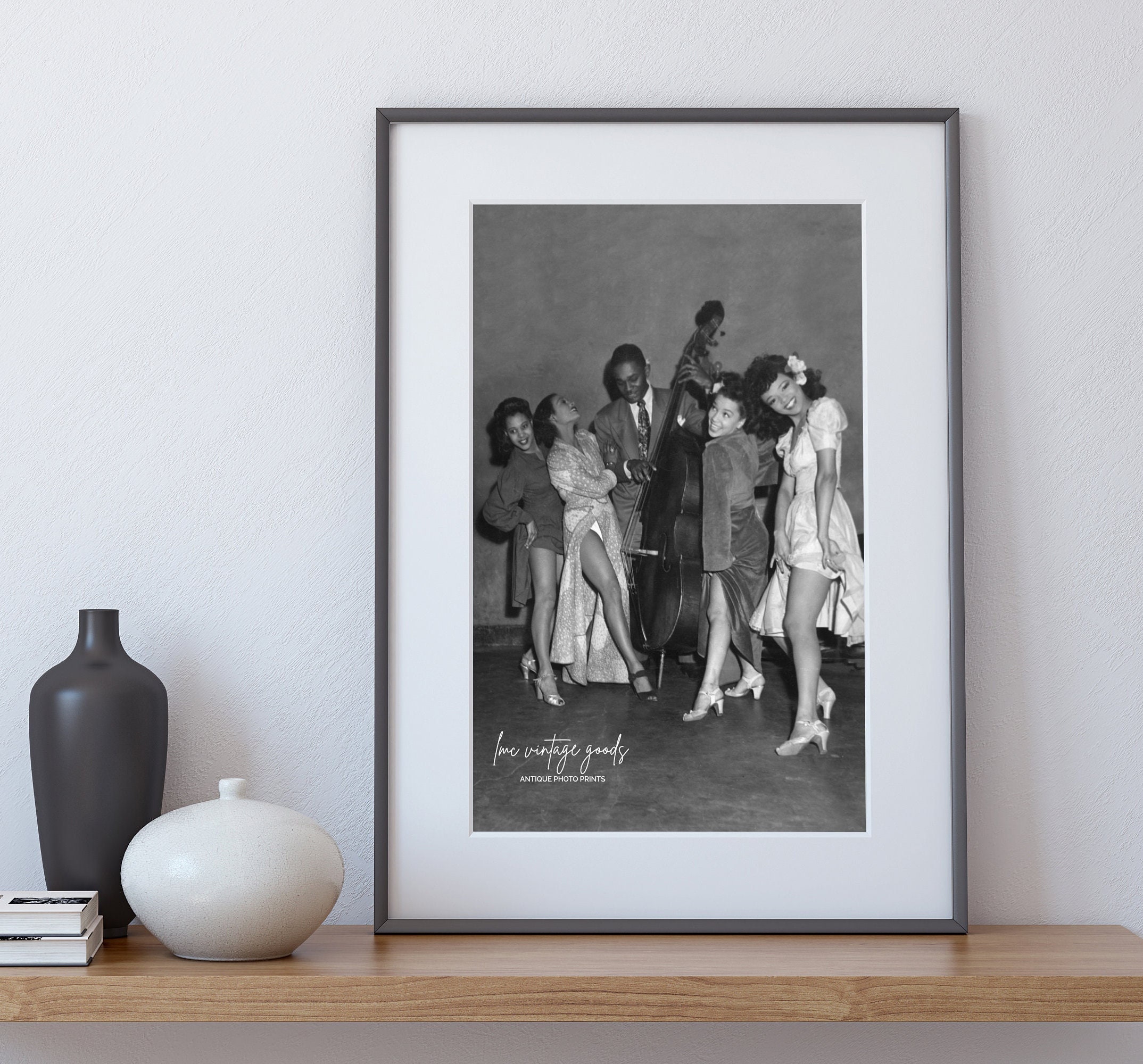 1940s African American Dancers With Musician Photo Reprint - Etsy
