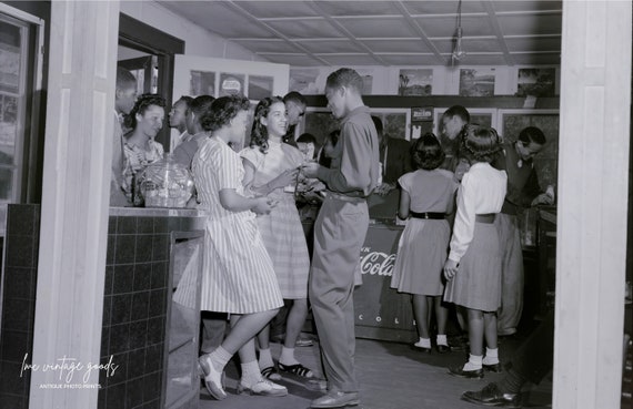1940s African American Teens Photo Print Vintage Black | Etsy