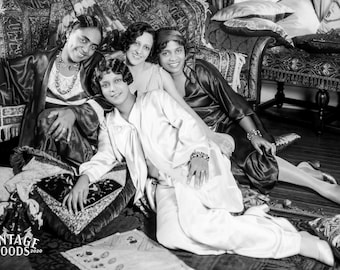 Vintage 1920s–1930s Black Women Portrait Print | Black Americana | Historical Photo Wall Art