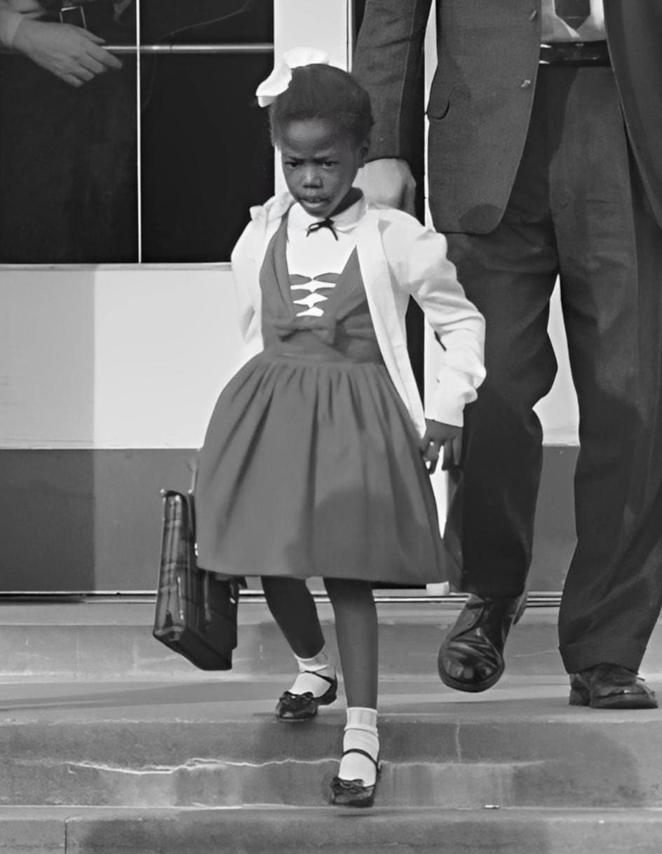 Ruby Bridges Photo Print | 1960s Civil Rights Era Black Americana - Etsy