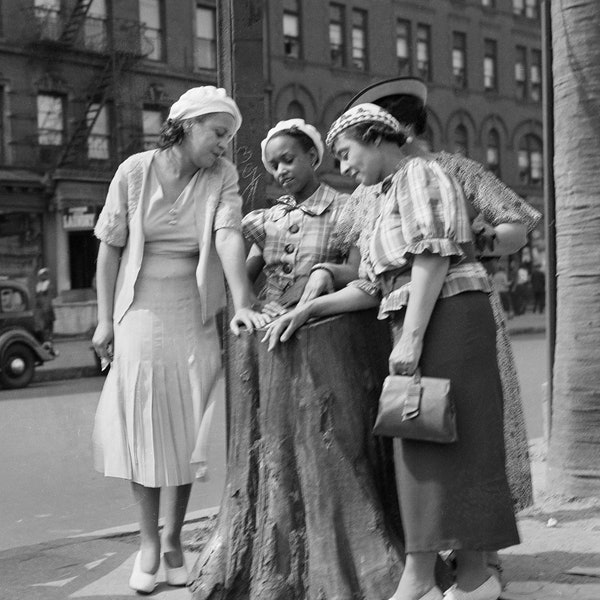 Tree of Hope Harlem Photo Print | 1930s Black Americana Art