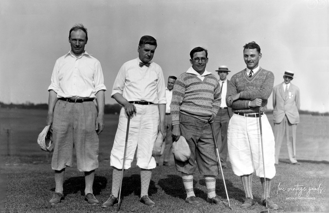 1920s Golf Foursome Vintage Photo Reprint 1920s Vintage - Etsy