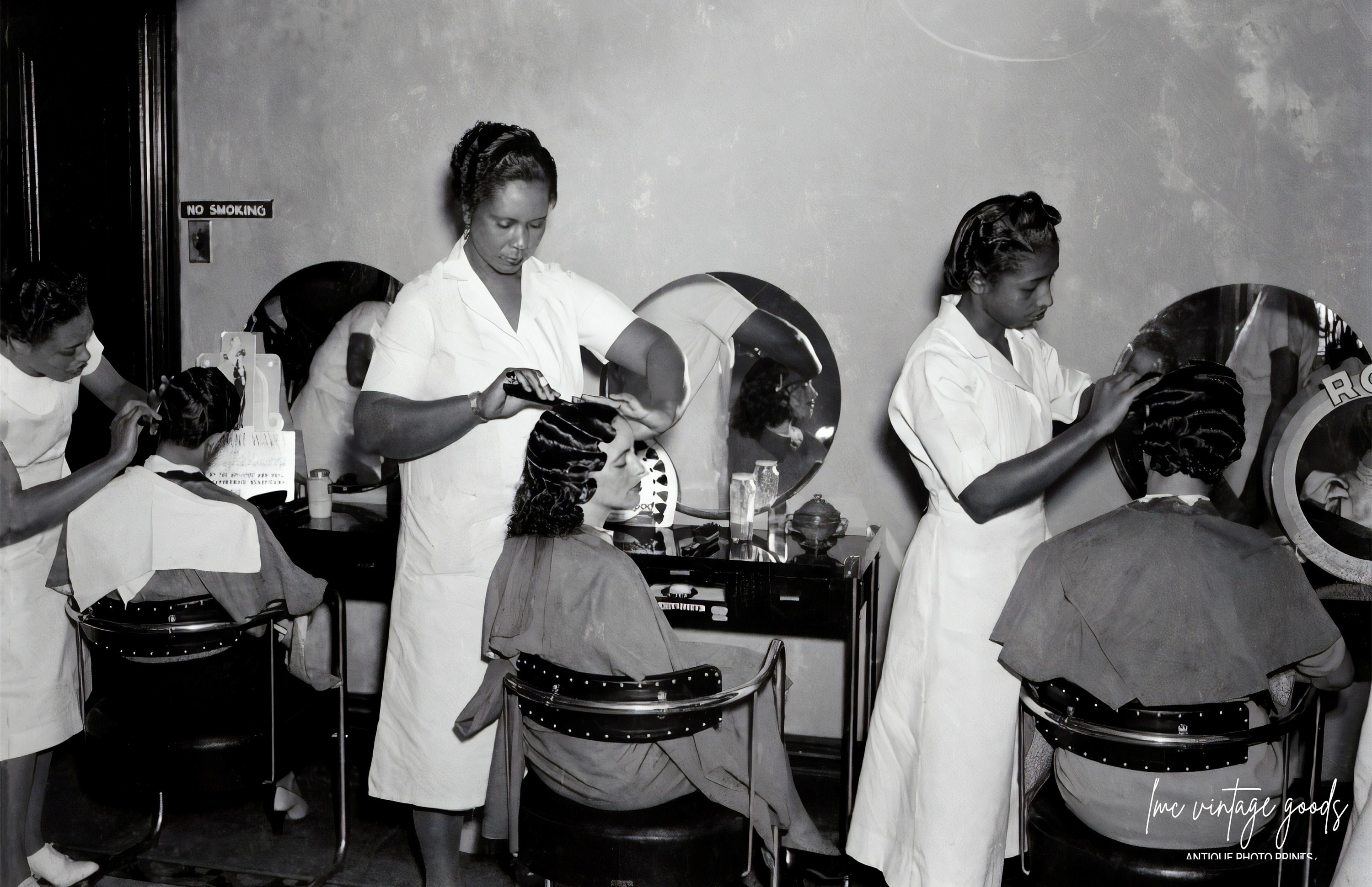 1930s Beauty Salon Photo Vintage Black Americana Photo - Etsy