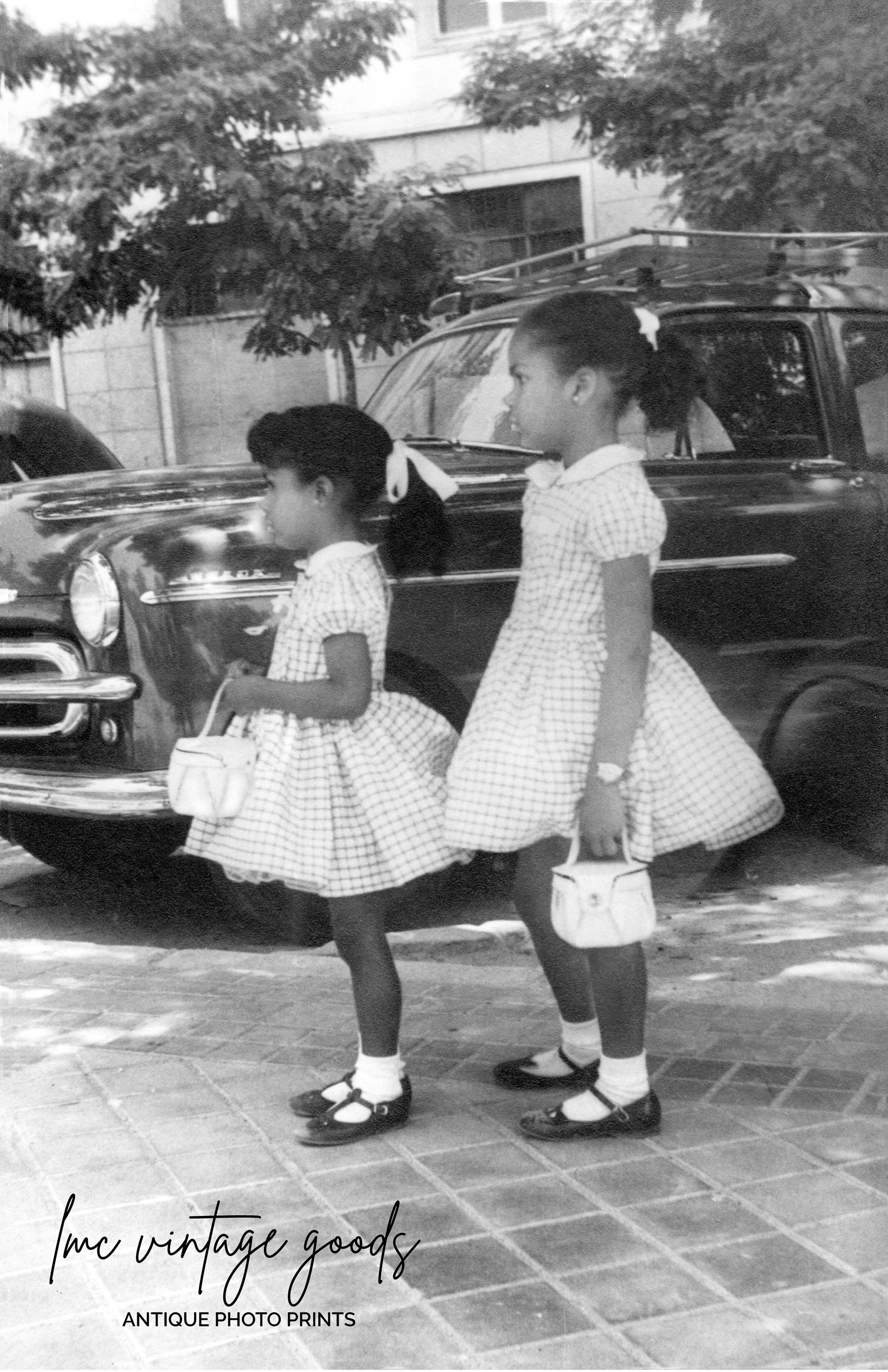 1950s African American Girls In Church Dresses Photo Print Etsy Ireland