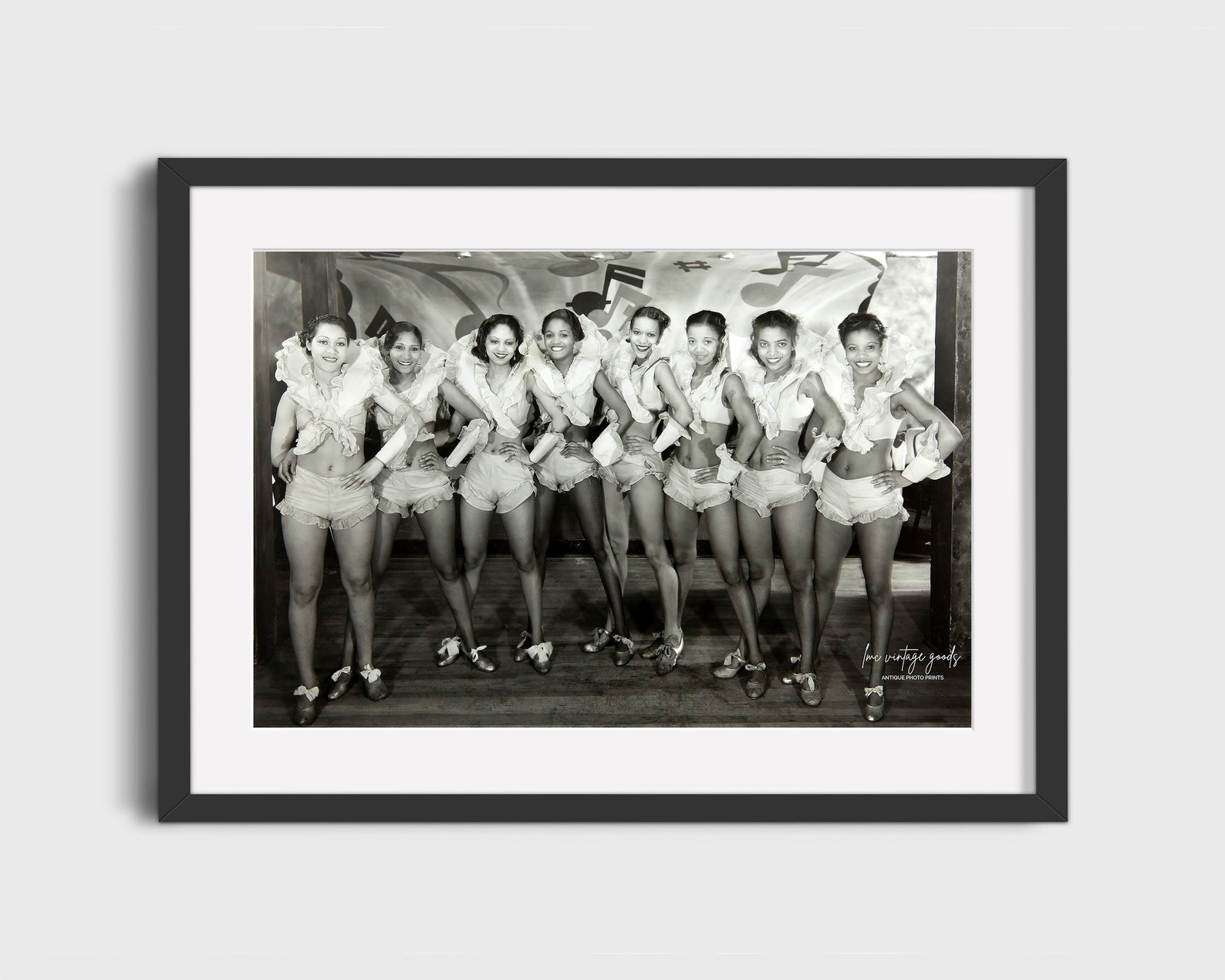 Club Harlem Chorus Line Photo Print Vintage Black Americana - Etsy