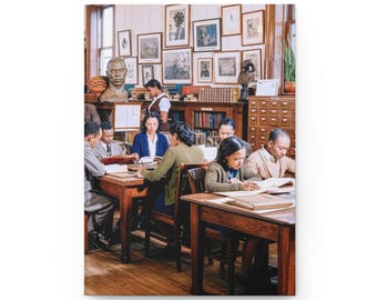 Rivista con copertina rigida della Harlem Reading Room / Black Americana / Rivista di scrittura del Rinascimento di Harlem