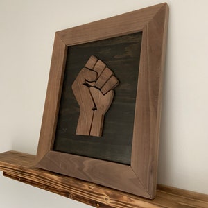 Black Lives Matter BLM Wall Plaque