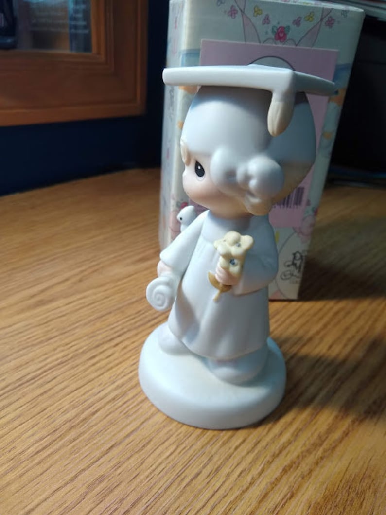 Precious Moments The Lord Bless You and Keep You Graduation Figurine Vintage Collectible