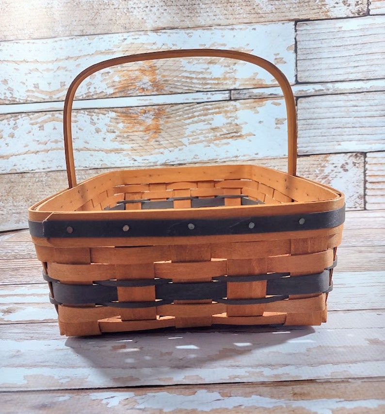 Longaberger 1988 JW Collection Gathering Basket Etsy