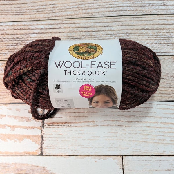 Wool Ease Thick and Quick Yarn Etsy