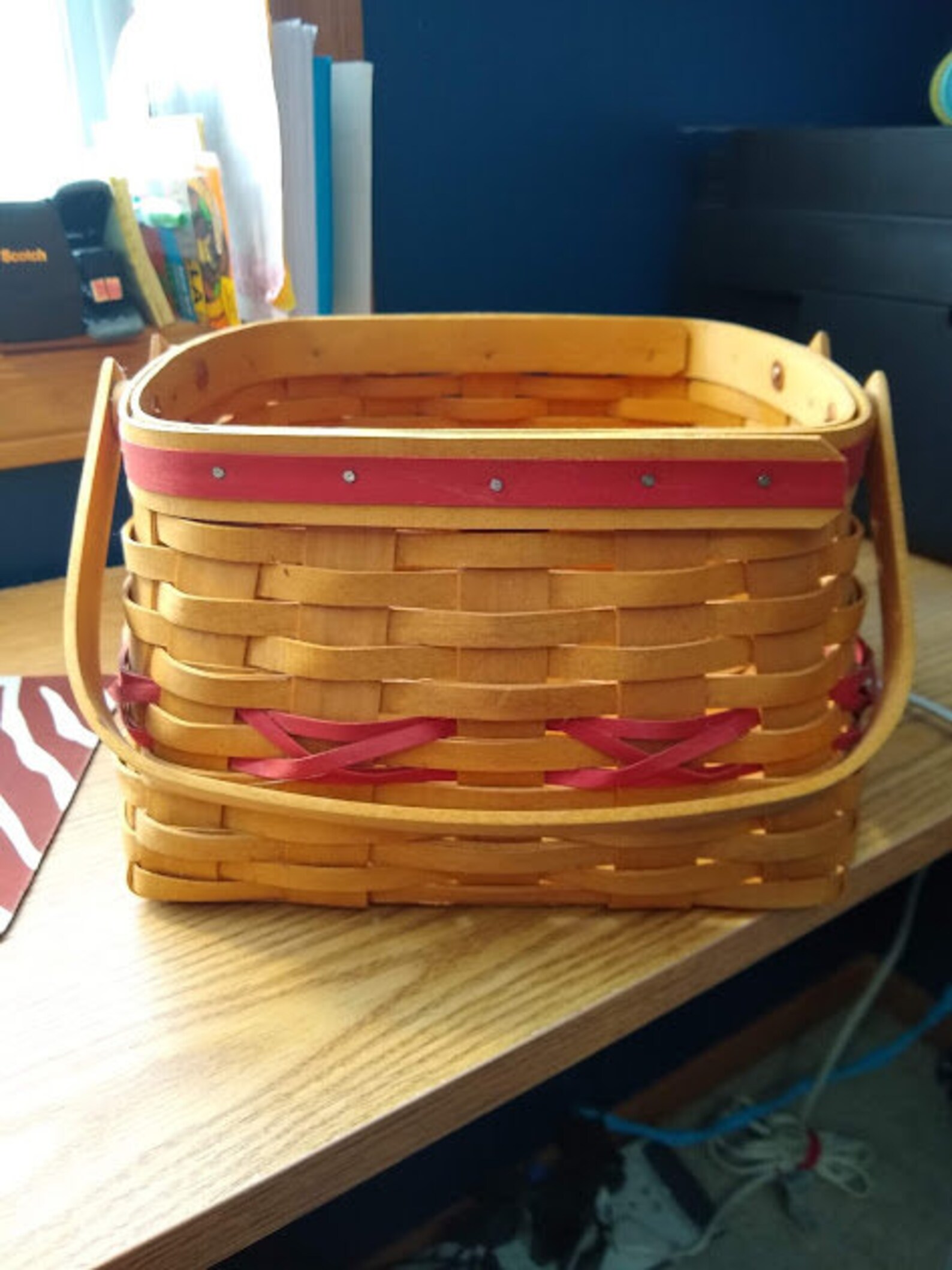 Longaberger 2000 Deck the Halls Basket Christmas Basket Etsy