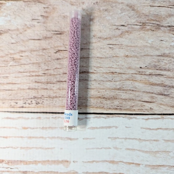 Pale Mauve Toho Seed Beads