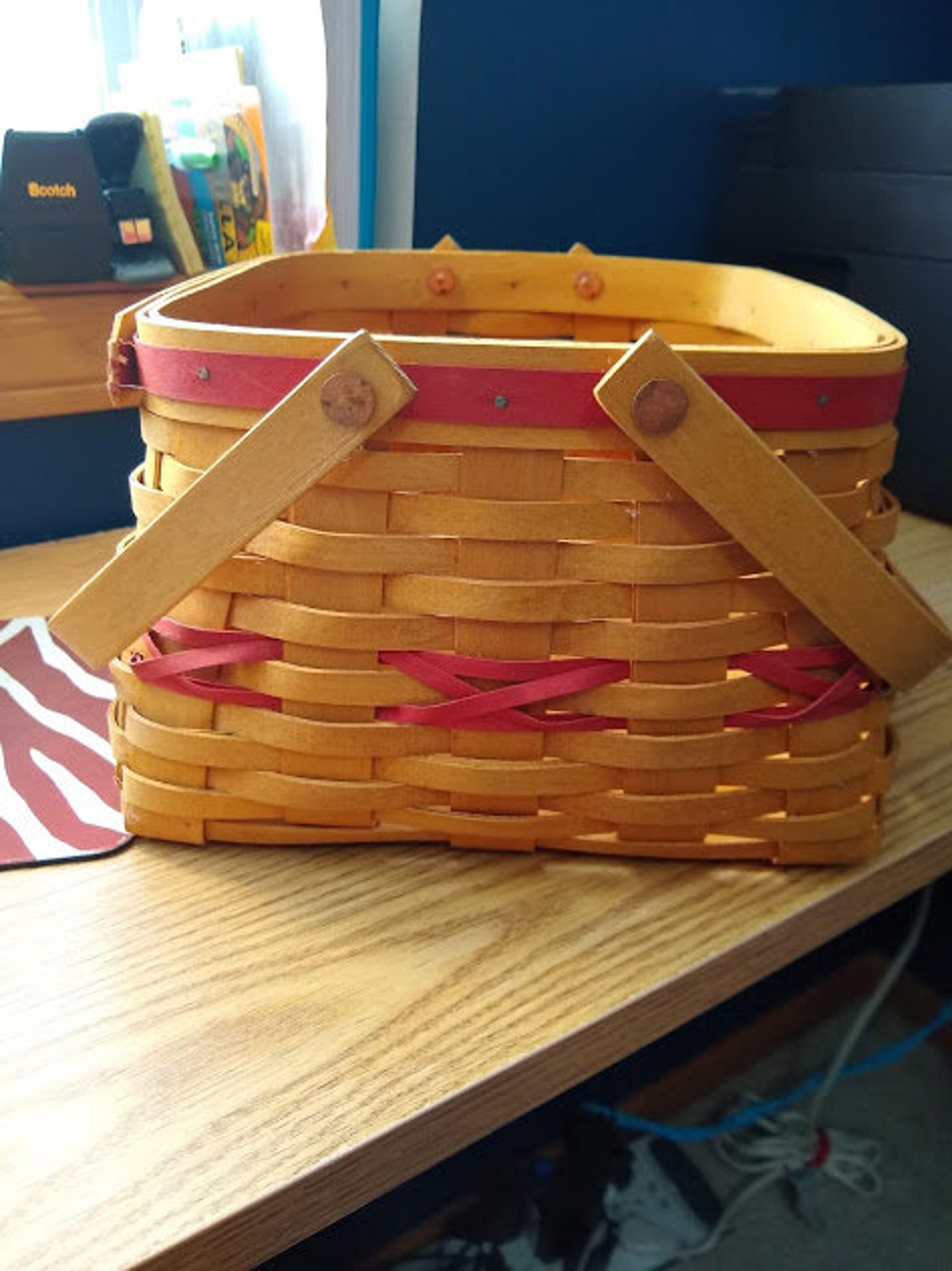 Longaberger 2000 Deck the Halls Basket Christmas Basket Etsy