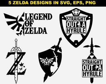 Download Zelda Svg Files Etsy