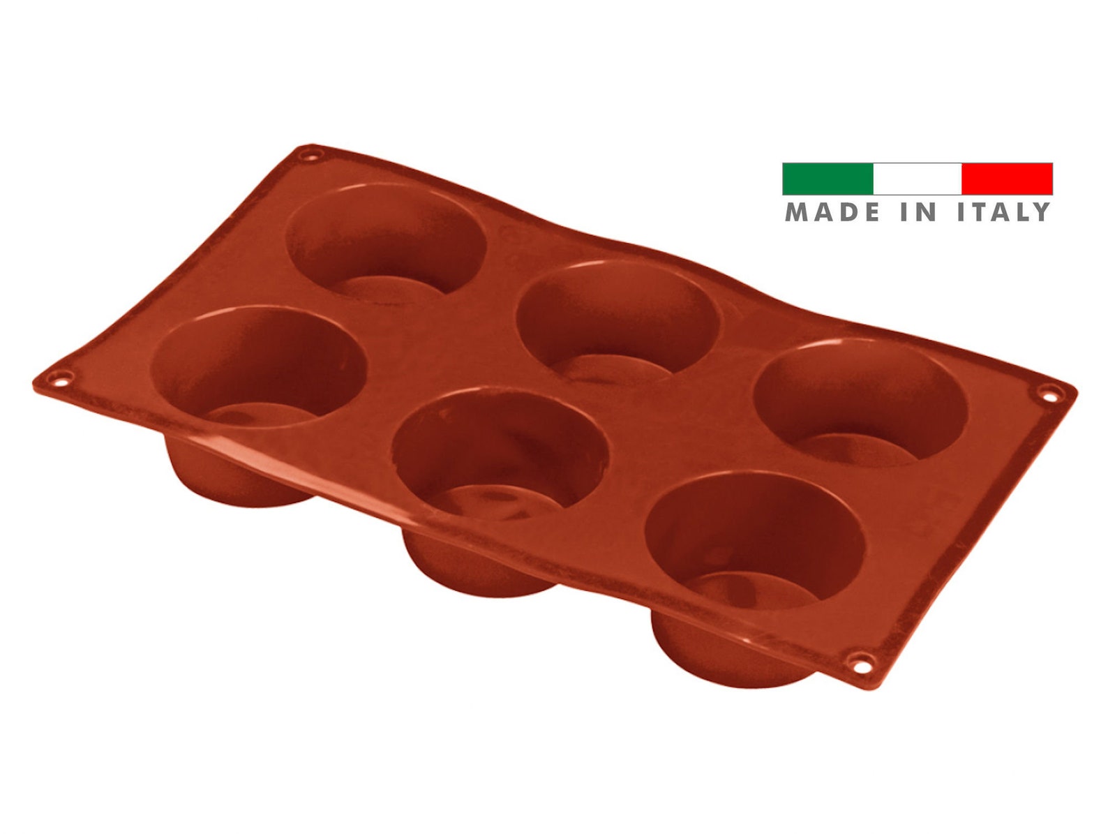 Muffin 6 Forms Silicone Mold Commercial Grade Made in Etsy UK