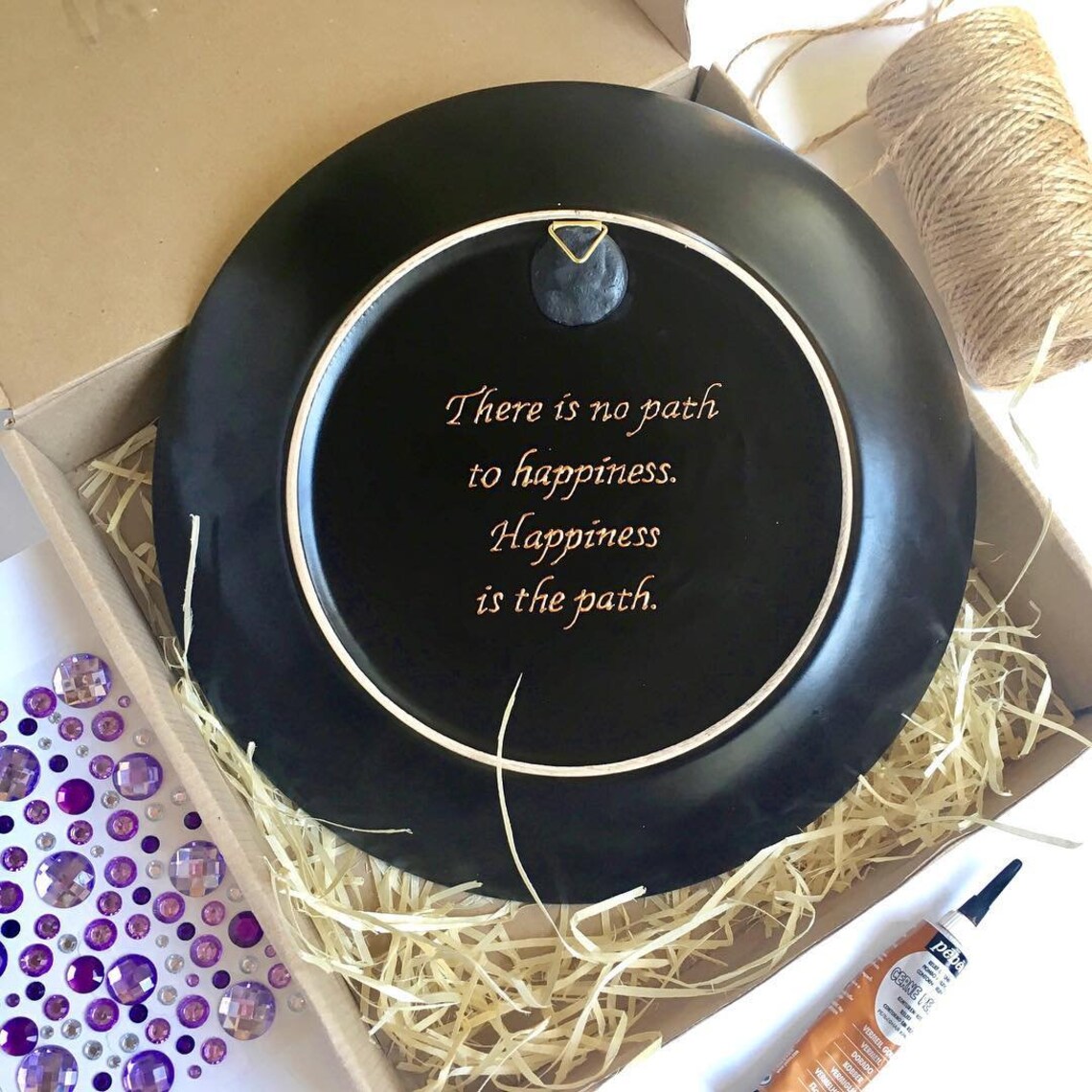 Plate Decorative Plate With Stand wall Hanging Plate Etsy