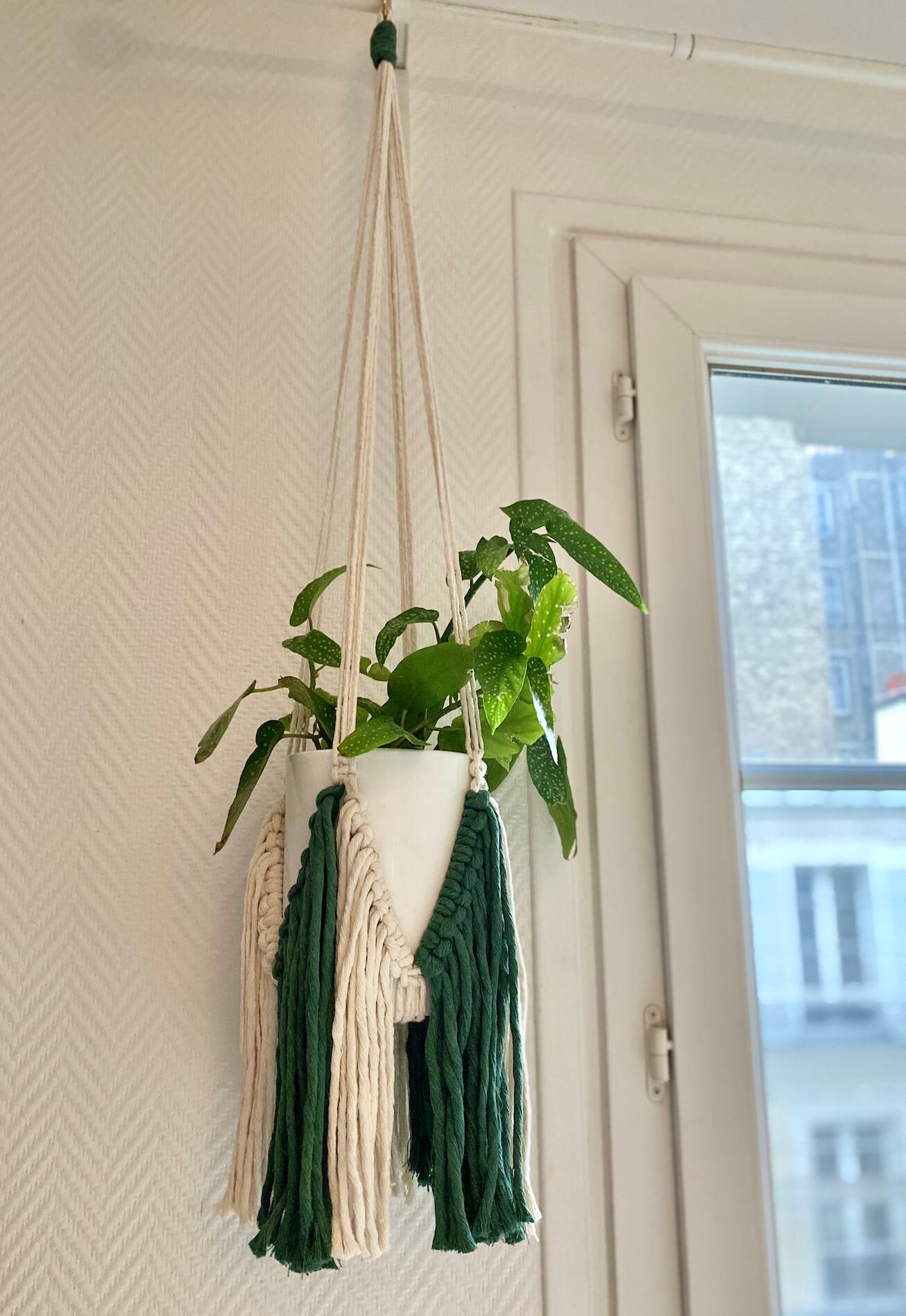 Supports Pour Plante Xl Jenna Fait Main - en Coton Recyclé Made in France