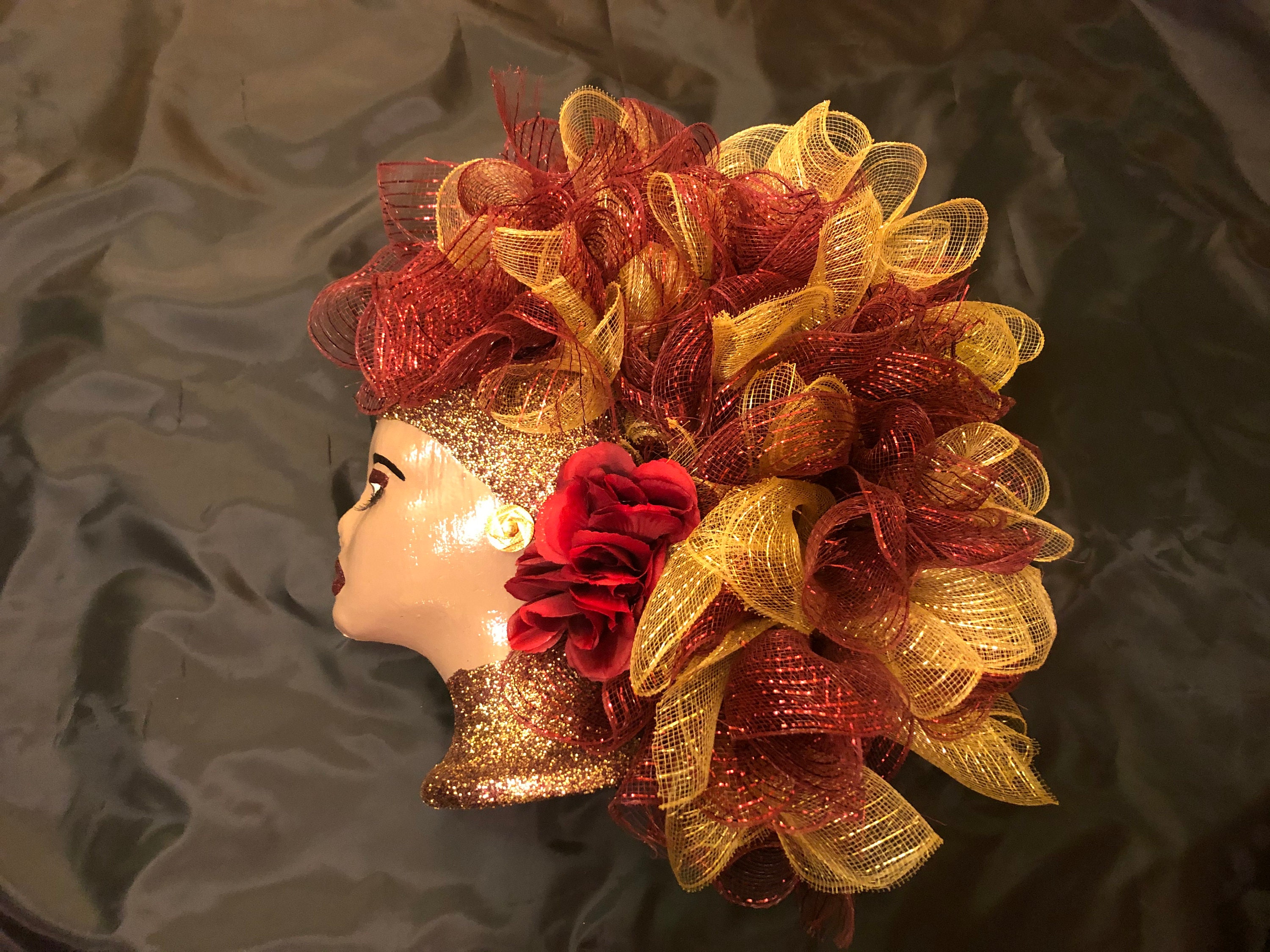 Home Décor Diva wreath profile wreath, Home & Living etna.com.pe