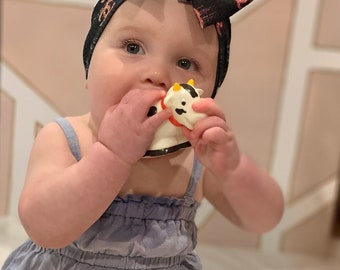 chanel baby headband