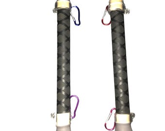 The Exercise Loop bar (wooden) Handheld band bar, band exercise bar, loop exercise bar, resistance exercise bar, resistance band kit,