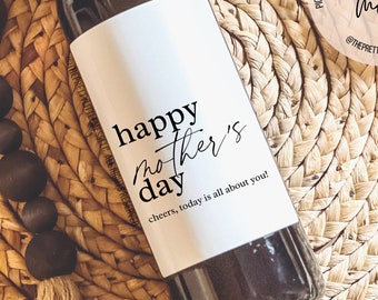 Mother's Day Gift, Mother's Day Wine Label, Funny Mom Gift, Gift for Mom, Self Care, Cute Mom Gift, Mom Celebration Box, Grandma Gift