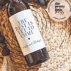 Engagement Wine Label, Engagement Gift, Paren goed met Engagements, Engagement Gift voor koppels, Cadeau voor haar, Engagement Card, Bruidscadeau