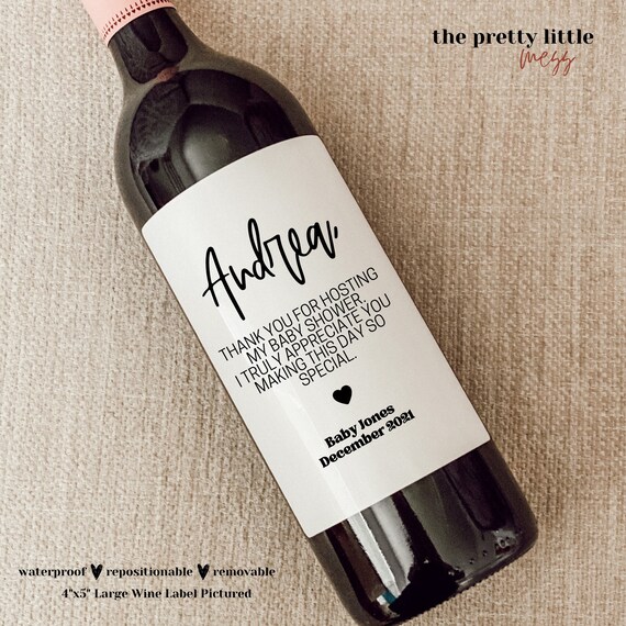 Personalized Shower Hostess Gift Bridal Shower Gift Baby Etsy
