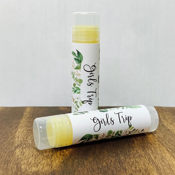 Girls Trip Favor, Customized Lip Balm Party Favor, Custom Lip Balm, Girls Trip, Girls Weekend, Girls Trip Gift