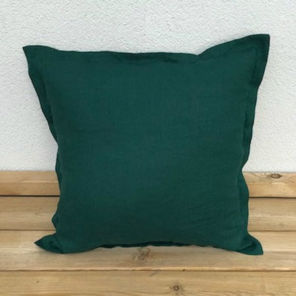 Dark Green Pillows Etsy