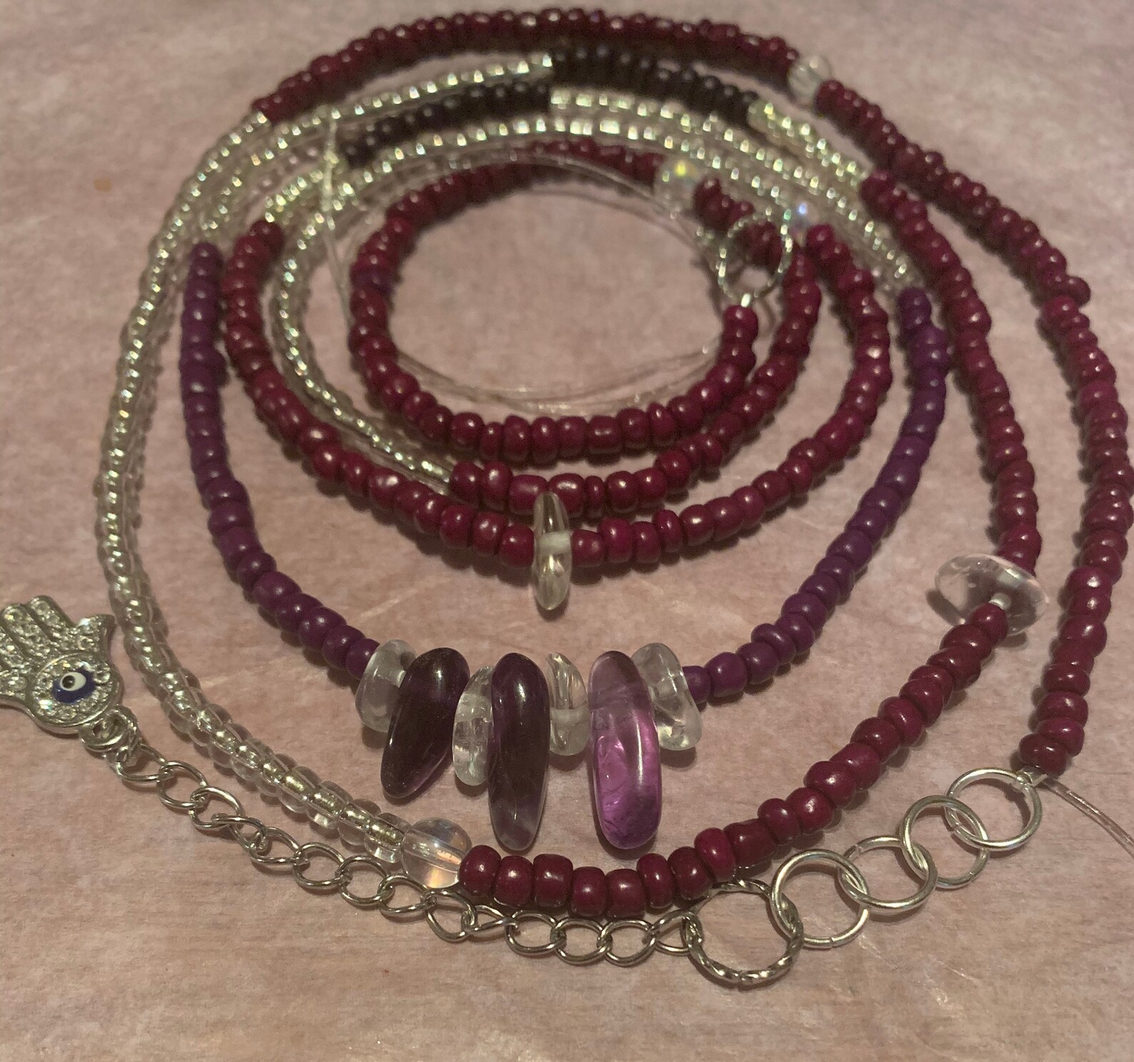 Protection Waist Beads Etsy