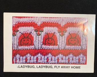 Ann Hallay Designs Smocking Pattern Ladybug, Ladybug, Fly Away Home