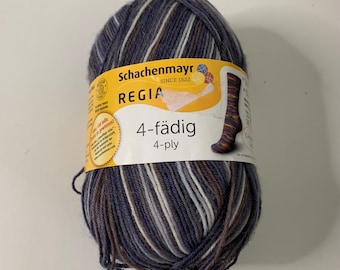 REGIA Schachenmayr 4-fadig Sock Yarn Color Camouflage 04344 discontinued color knitting Crochet Weaving Crafting