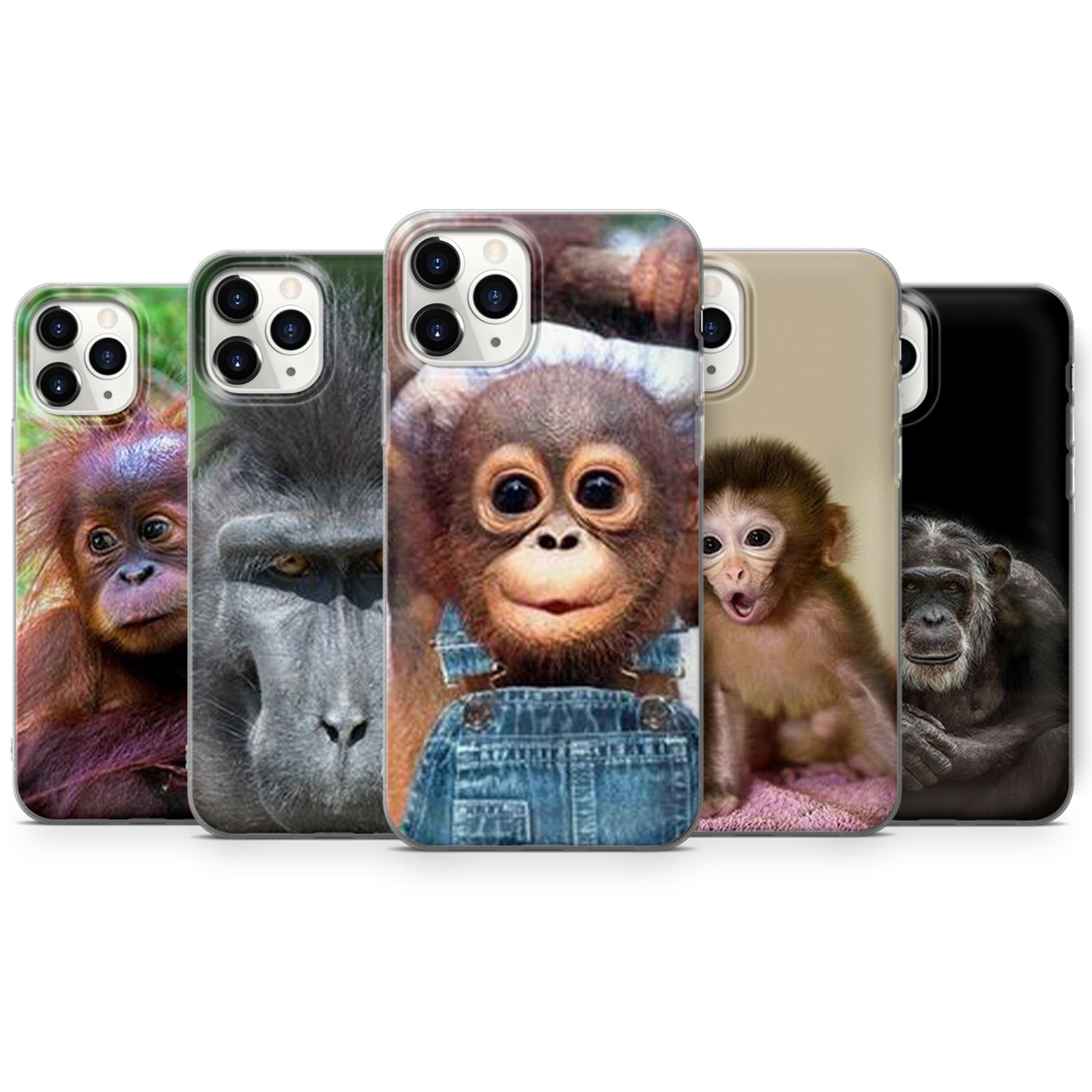 Monkeys phone case for iPhone Cover 5S66S6 Plus77 Etsy