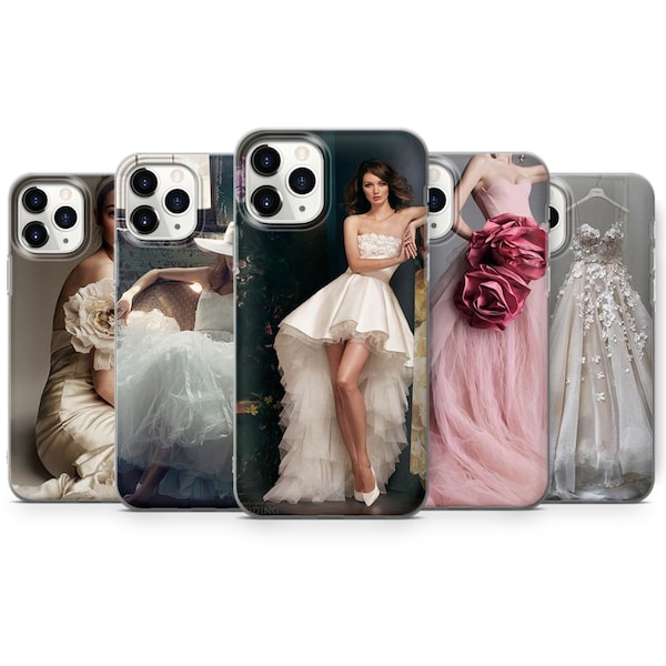 Wedding dresses phone case for iPhone Cover 5S,6,6S,6 Plus,7,7 Plus,8,8 Plus,X,XS,XR for Samsung HUAWEI V58