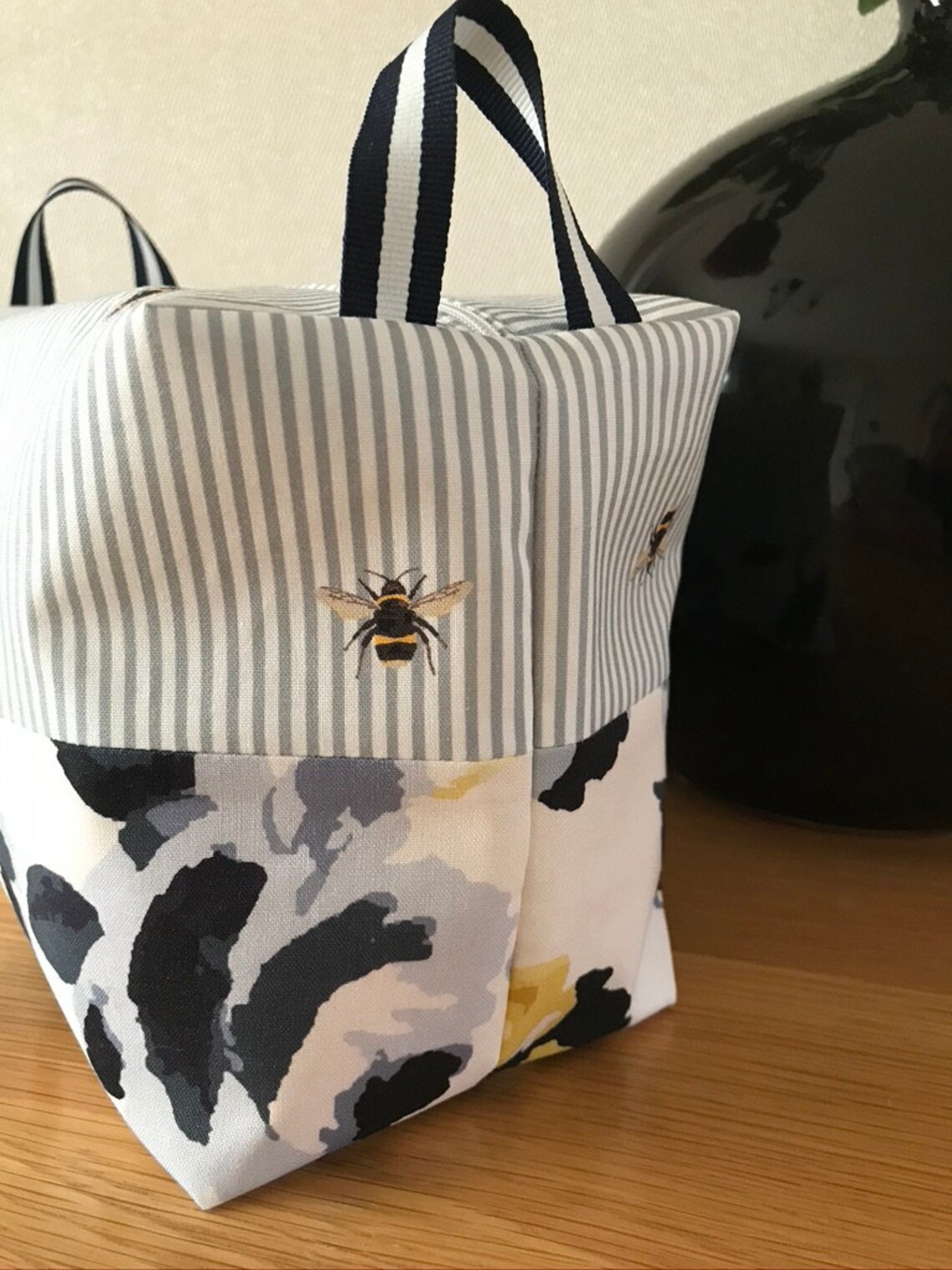 Joules handmade zipped bag/cosmetic bag/toiletries bag/storage Etsy