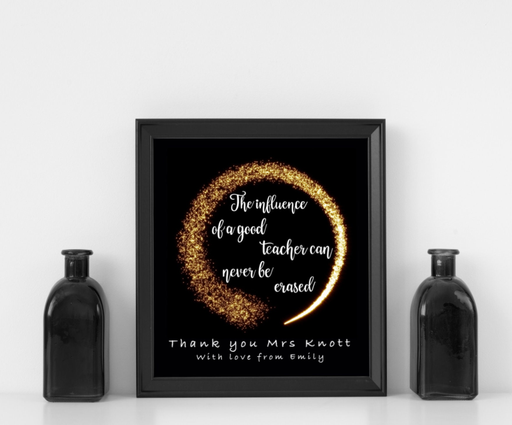 Influence of a Good Teacher, Shine, End of Year, Gift, Presents, Infl…