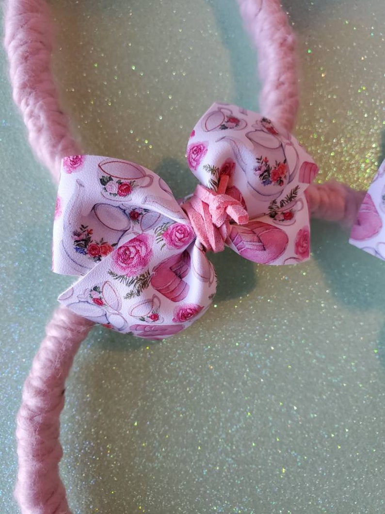 Easter headband gifts for kids Easter basket filler piggy set Pink bunny ears headband bunny ears