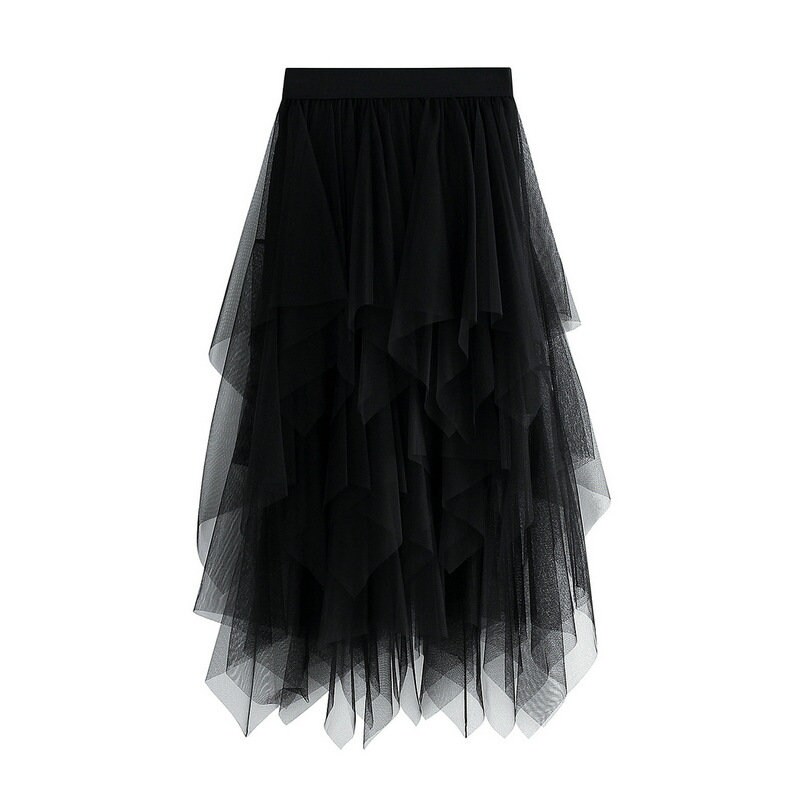 Handkerchief Hemline Skirt Asymmetric Tiered Tulle Skirt - Etsy