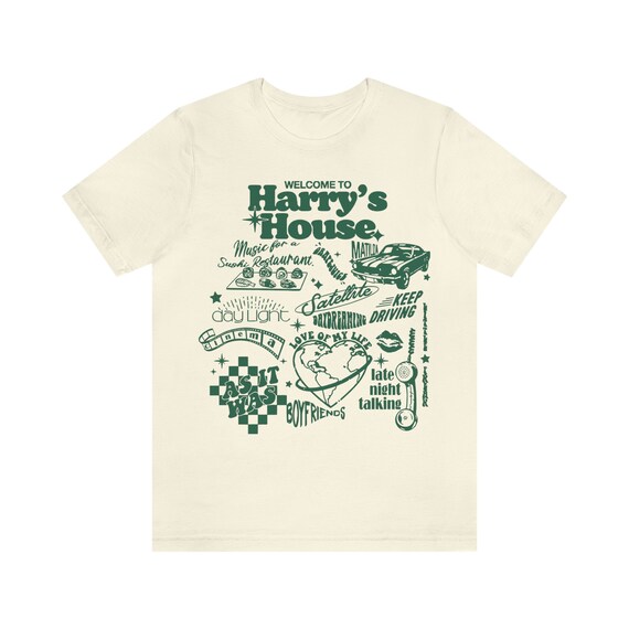 Harrys House Shirt, Harrys House Track List TShirt, Gifts for Her, Unisex Album Tshirts, Harrys Menu TShirt, Harry Merch