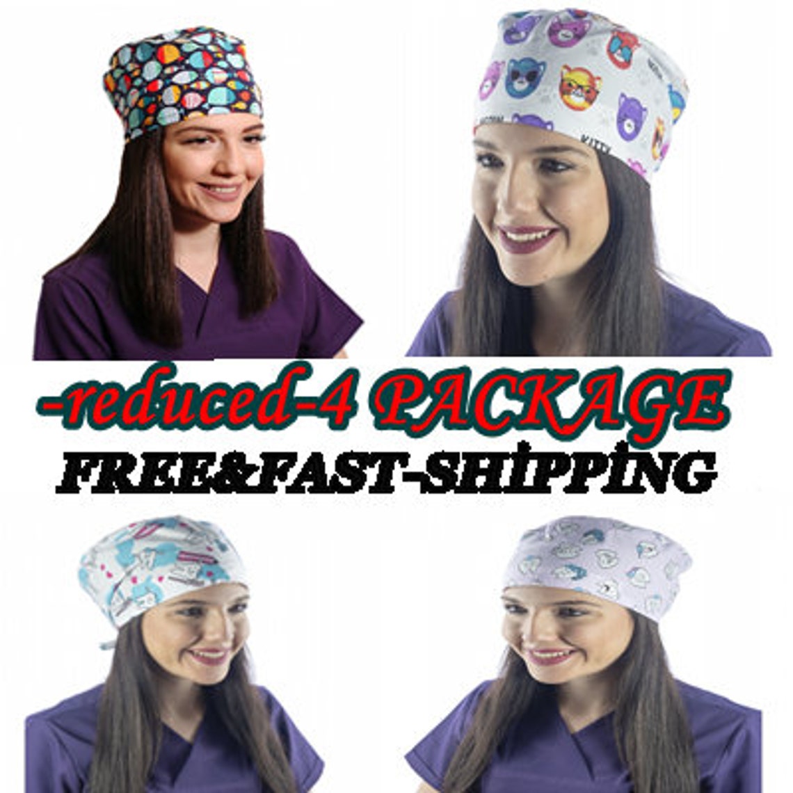 Nurse Cap Dentist cap medical Scrub cap for women Etsy
