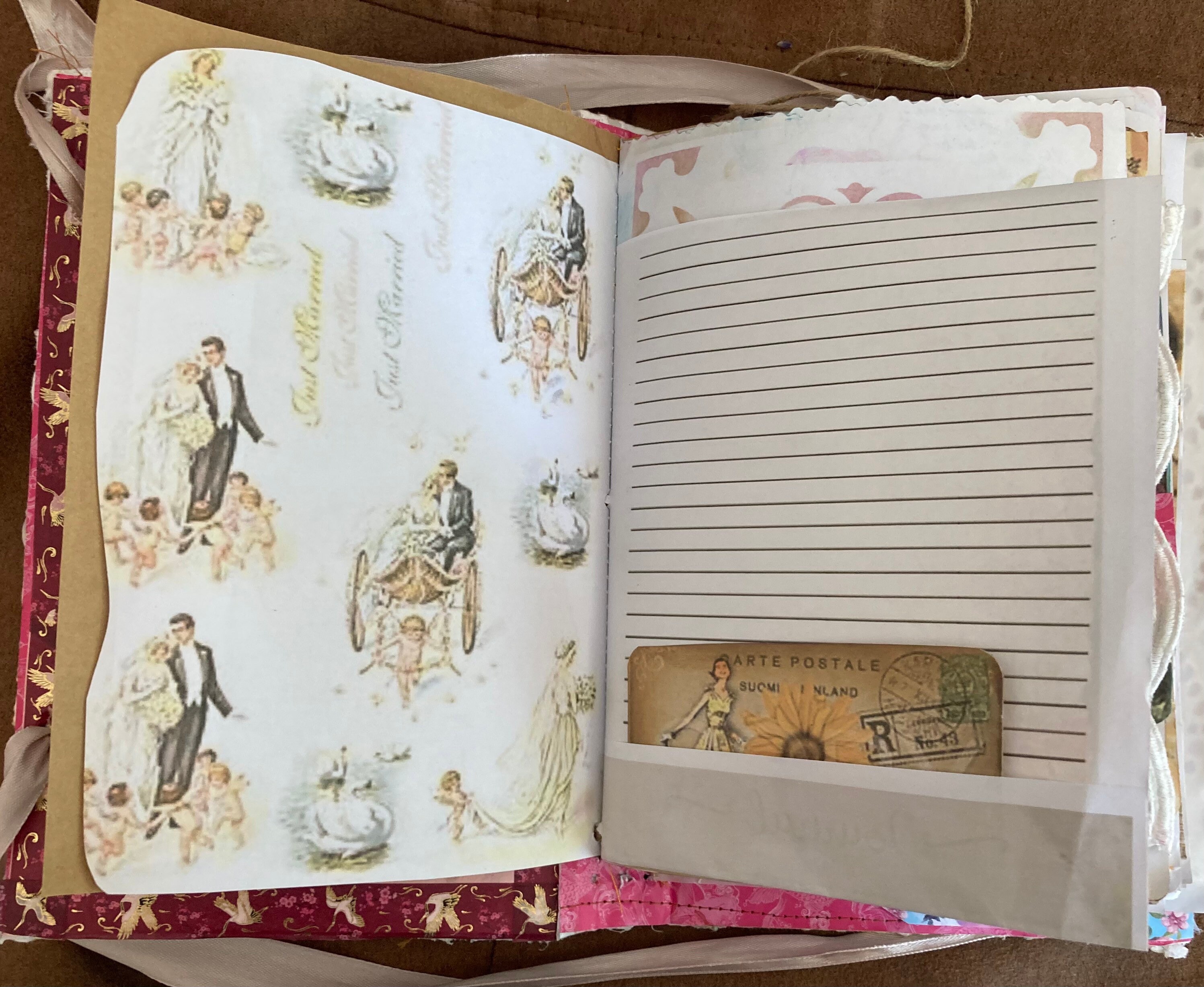 Wedding junk journal Etsy