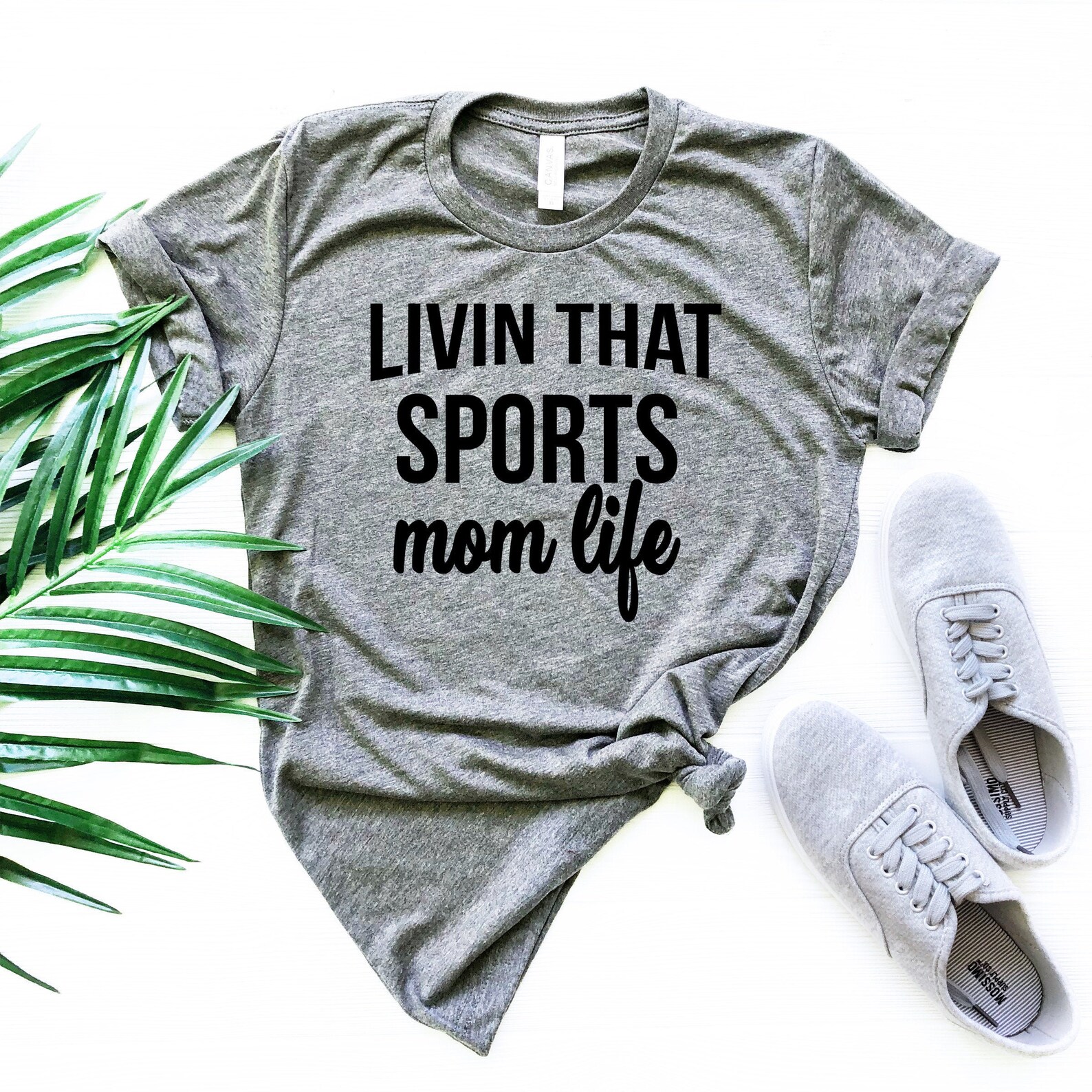 Livin That Sports Mom Life Mom Life Mothers Day Gift for Etsy